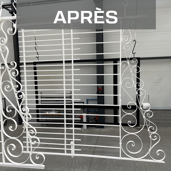 Portail après la rénovation