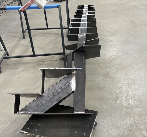 escalier sur mesure metallique
