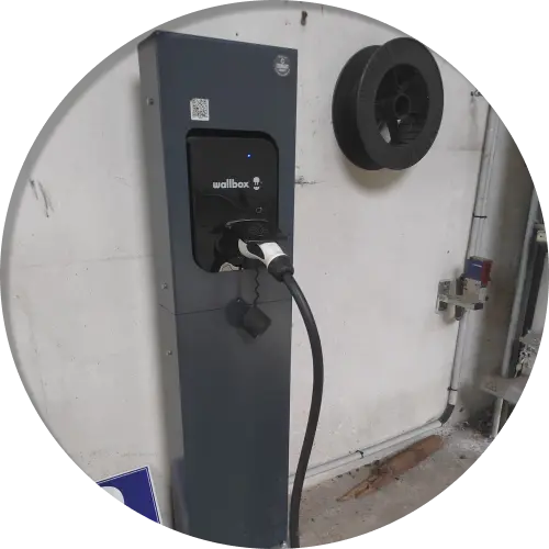 Boitier borne de recharge Boitier borne de recharge