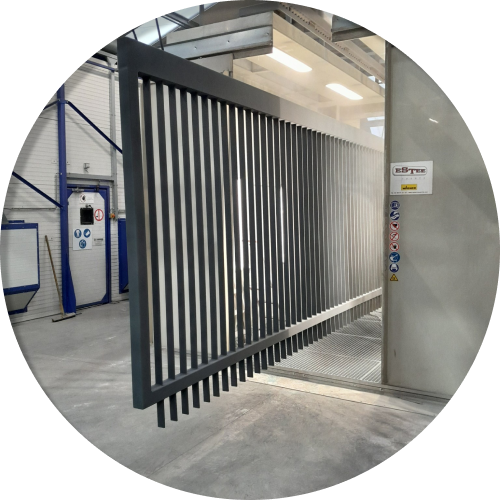 Portail thermolaqué Portail thermolaqué